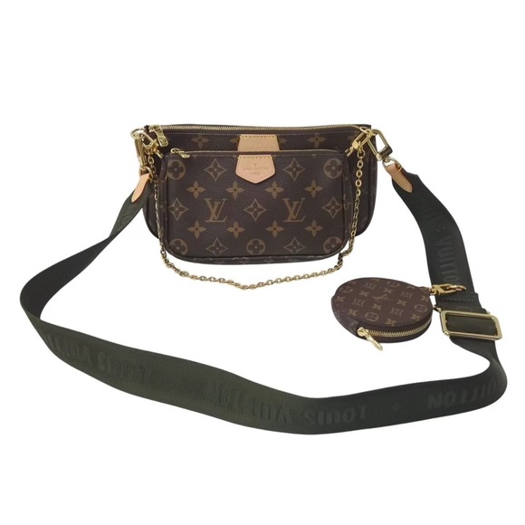 Louis Vuitton Handbags - Louis Vuitton Multi Pochette Accessoire Monogram Khaki Green
